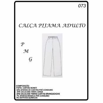 Molde para calça pijama adulto tam. P, M e G - 073  - 12166 