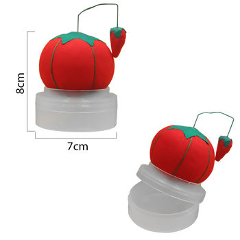 Alfineteira + Porta alfinetes tomate - 13299