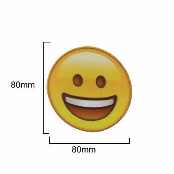 Aplique termo.: RO.19 - emoji sorriso - 30967