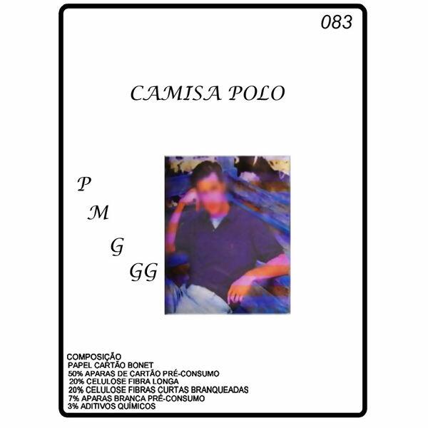 Molde Nº 83 polo adulto P, M, G e GG - 7625