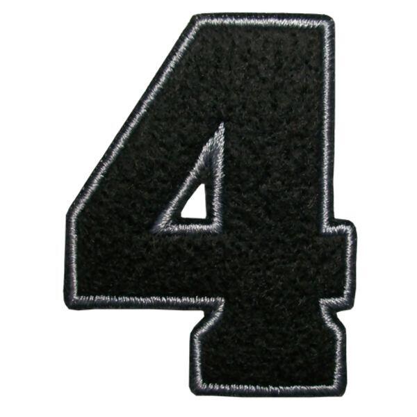 loja de armarinhos e aviamentosetiqueta numero 4 termocolante preto 4