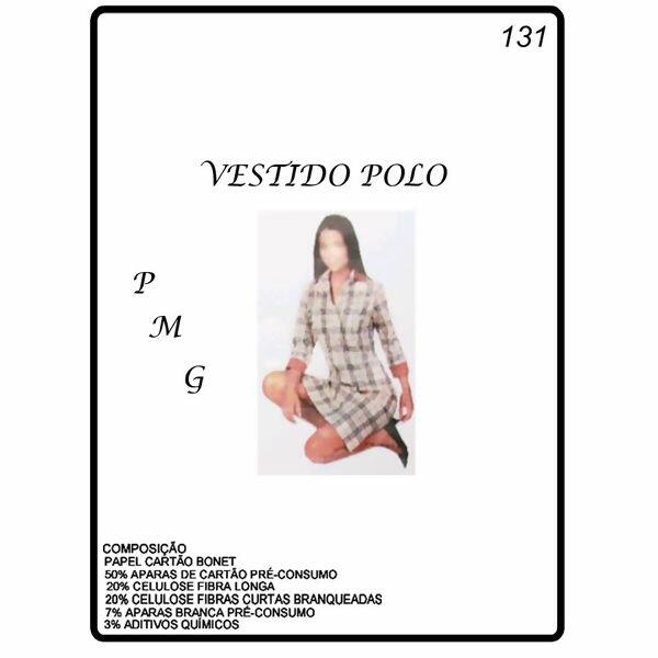 Molde para vestido polo tam. P, M e G 131 - 7629