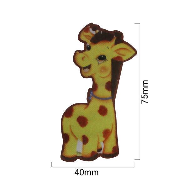Aplique termo Girafa 478  tam. 40mm X 75mm - 17593