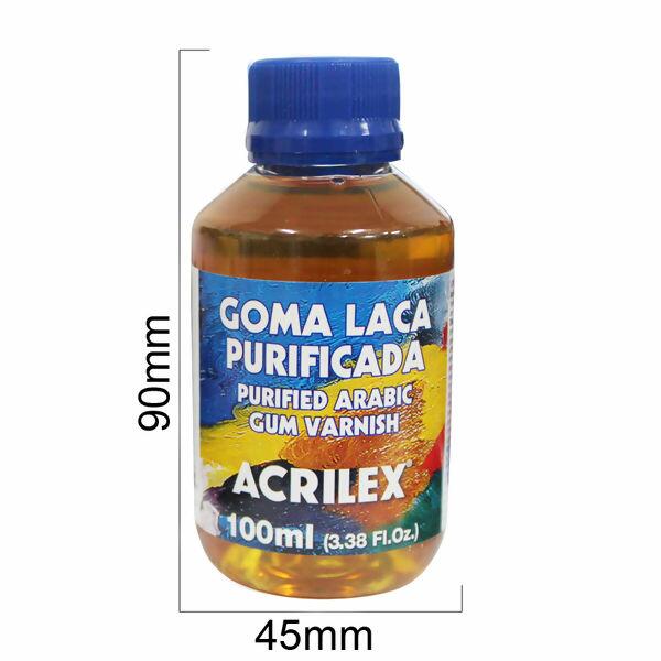 Goma laca purificada 100ml - 22662  