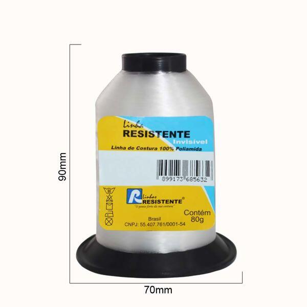 Linha para costura monofilamento Resistente invisível 0,20mm- 24324