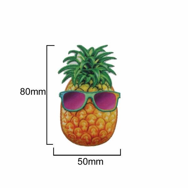 Aplique termo.: RO.02 - abacaxi/ oculos  - 30950