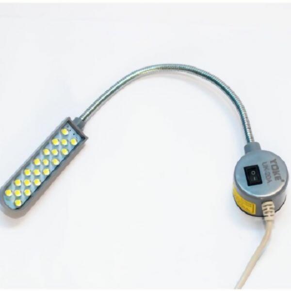 Luminária Lâmpada 20 Led Haste Flexível e Base com imã Magnético Bivolt