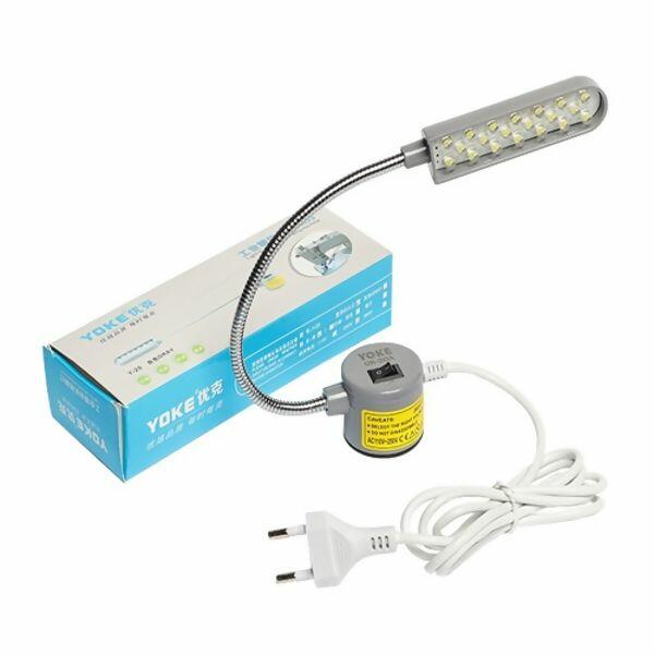 Luminária Lâmpada 20 Led Haste Flexível e Base com imã Magnético Bivolt