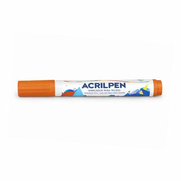 blister-canetao-acrilpen-acrilex-laranja