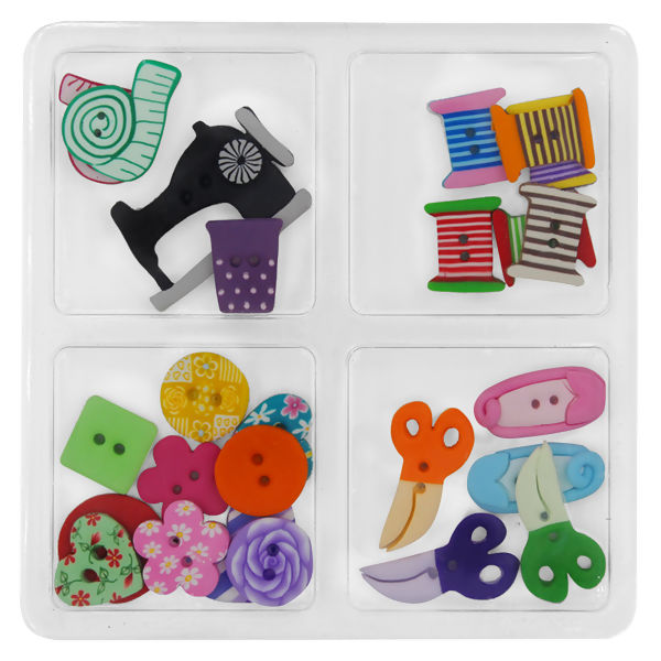 Botões Kit costura