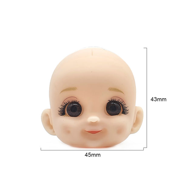 Venda limitada cabeça de boneca original mão desenho marca boneca