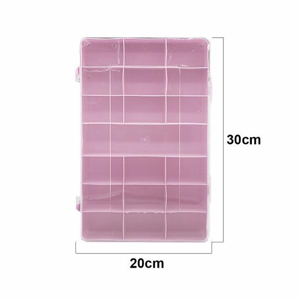 caixa-organizadora-multiuso-rosa-regua