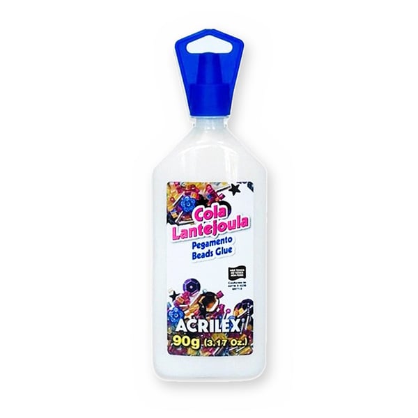 Cola Lantejoula Acrilex 90g - cola para lantejoulas e miçangas