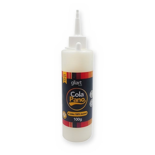 Cola Pano Gliart Pro 100g - Cola para Tecido Lavável, Base d
