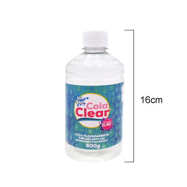 Cola clear - Glitter - 500g - Transparente - 045832