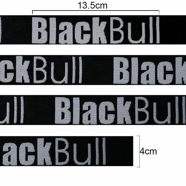 Elástico para cueca black bull - 4cm x 20m - Preto/Branco - 35532 