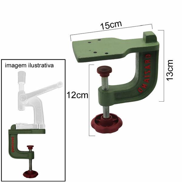 Fixador universal para prensa manual - Graziano - Verde - 34525