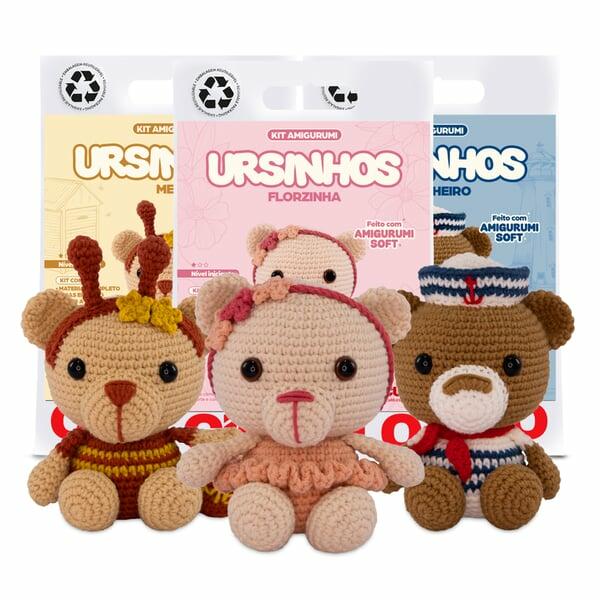 kit-amigurumi-ursinhos-soft-493317