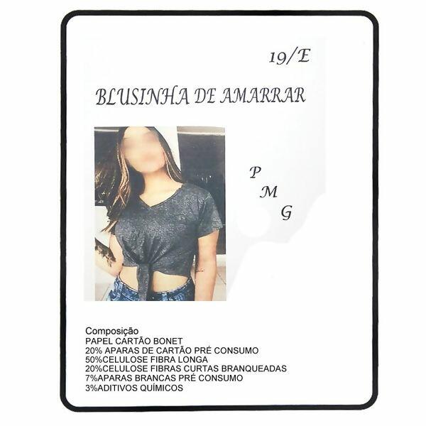 Molde Nº19/E body blusinha de amarrar - P - M - G -  35278