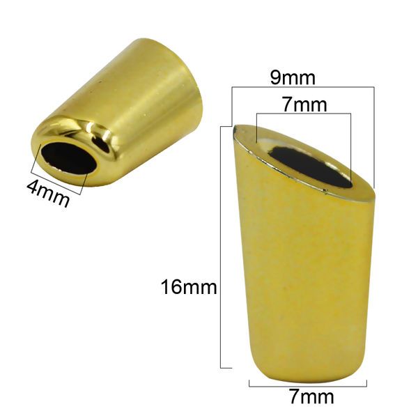 Ponteira sininho dourado