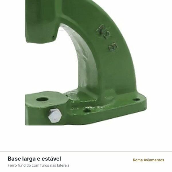 Prensa Manual Balancim N°5 Verde Graziano - base