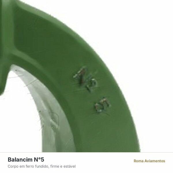 Prensa Manual Balancim N°5 Verde Graziano - corpo em ferro fundido