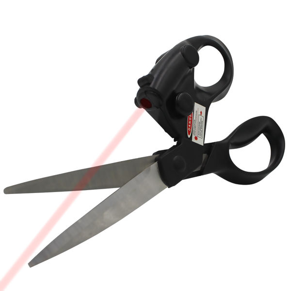 Tesoura mira a laser
