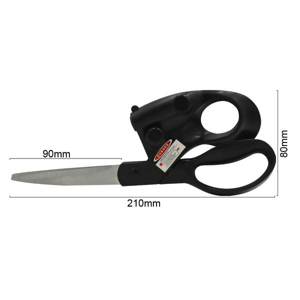 Tesoura mira a laser