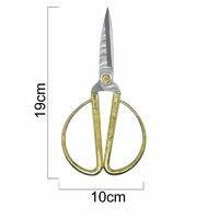 Tesoura de metal dourado uso geral 7,5 - UT.608