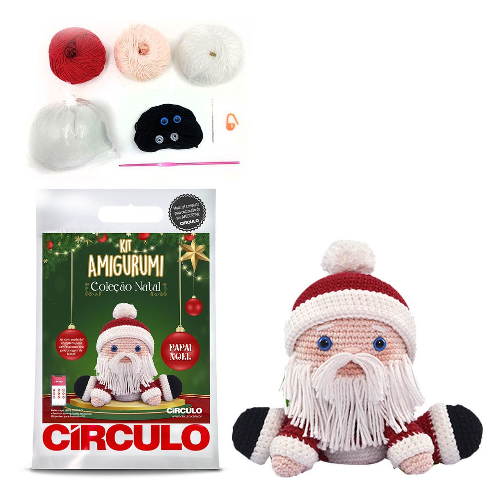 Circulo Amigurumi Kit Santa Claus