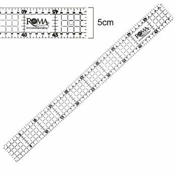 Régua patchwork - 5 x 50cm - Acrílico 