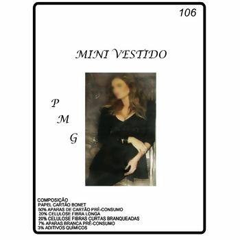 Molde Nº 106 mini vestido P, M  e G - 7735