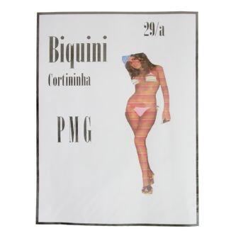 Molde para Biquini cortininha P - M - G  N.29-a - 10146