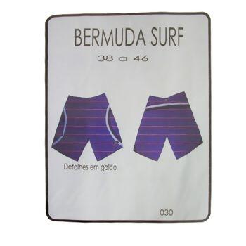 Molde para Bermuda surf 38 à 46  N.030 - 12269 