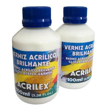 Verniz acrílico brilhante 100ml  - 11076
