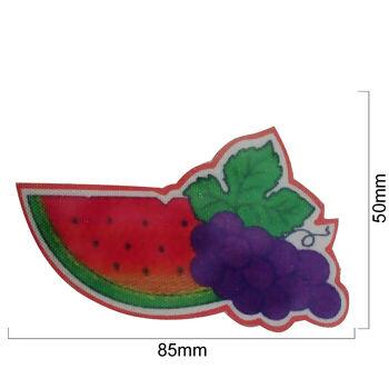 Aplique termo colante 147 Melancia/Uva -  12525