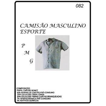 Molde Nº 82 Camisão masculino Tam. P - M - G    - 14686