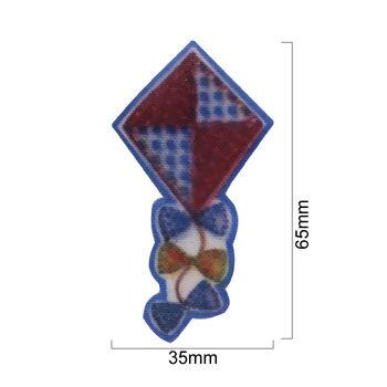 Aplique termo 526 Pipa tam. 35mm X 65mm - 17590