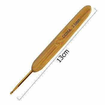 Agulha de crochê para fio duna - 2.5mm - 18501