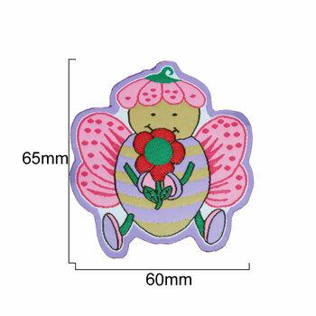 Aplique termo 669 abelha com flor - 20832