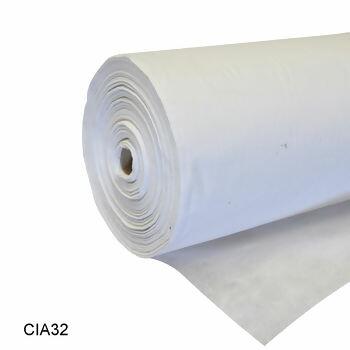 Entretela colante tecidos finos - Cia 32 - 90cm x 50m - Branca - 2127