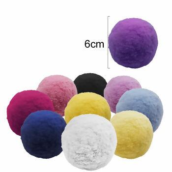 Pompom - 6cm - Pacote Com 70 unidades - RO.141007 - Cores