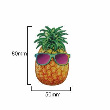 Aplique termo.: RO.02 - abacaxi/ oculos  - 30950