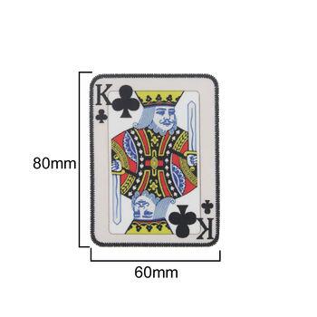 Aplique termo.: RO.16 - carta rei  - 30964