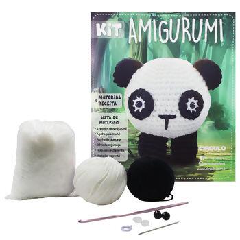 Kit Amigurumi - Panda