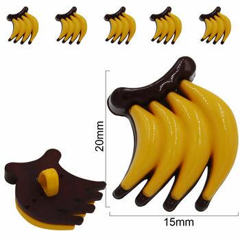 Botão infantil - 25 unidades - Banana - 6070 - 003525