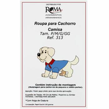 Molde para roupa de cachorro