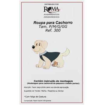 Molde para roupa de cachorro