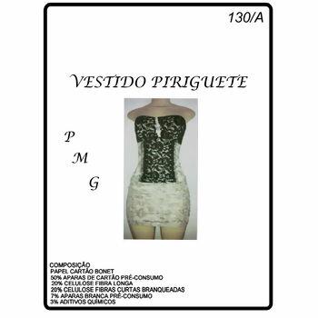 Molde para vestido piriguete Tam. P - M - G   N.130/A - 12936 