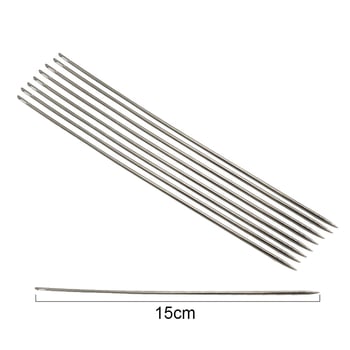 Agulha de Tapeceiro 15cm c/25 unidades - Metal Níquel - UT.512